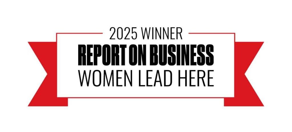 2025 Women Lead Here award badge